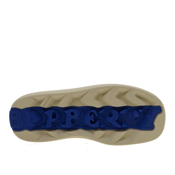 Burberry Knit Box Sneakers Woman Lichen Ip Check Size 40 New - Picture 7 of 7